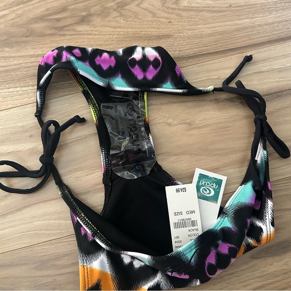 Colorful Patterned Bikini Bottom - Picture 3 of 3